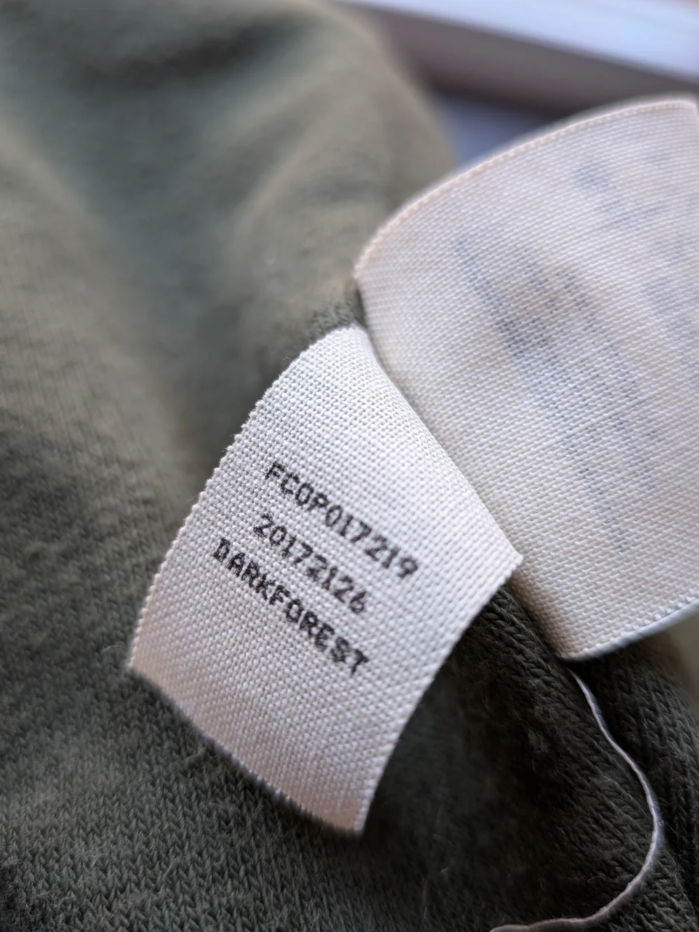 Filson C.C.F. Heavyweight Double-Layer Full-Zip Hooded Sweatshirt Sz M Olive
